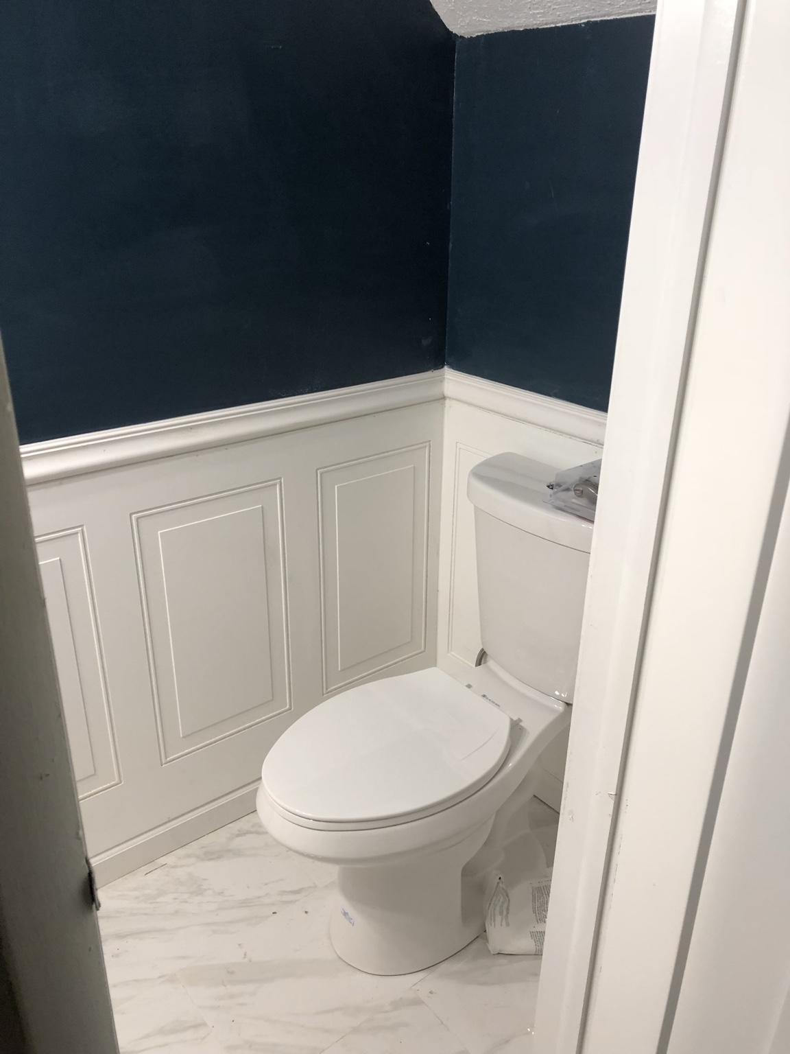 Completed interior renovation