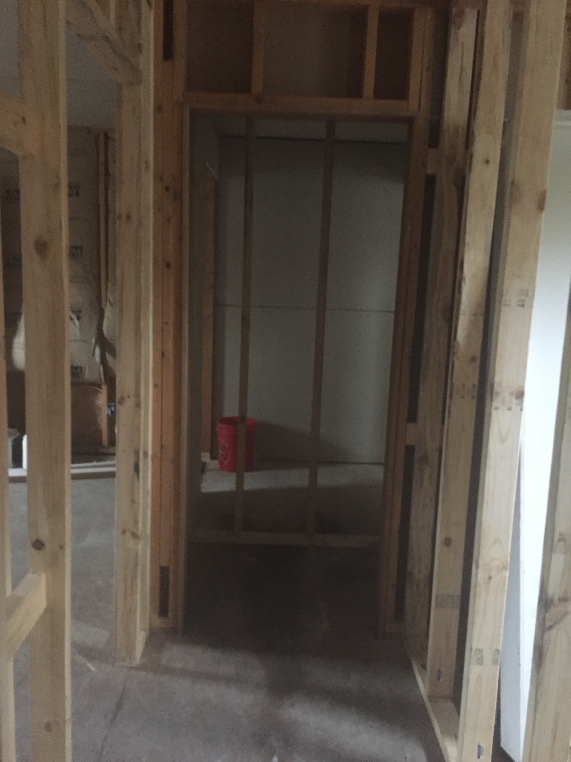 Ervin renovation framing