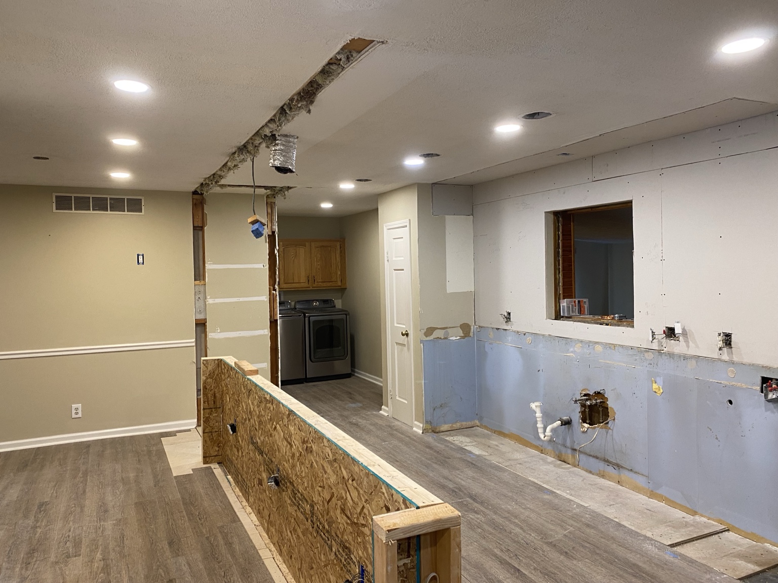 Kirkland kitchen demolition