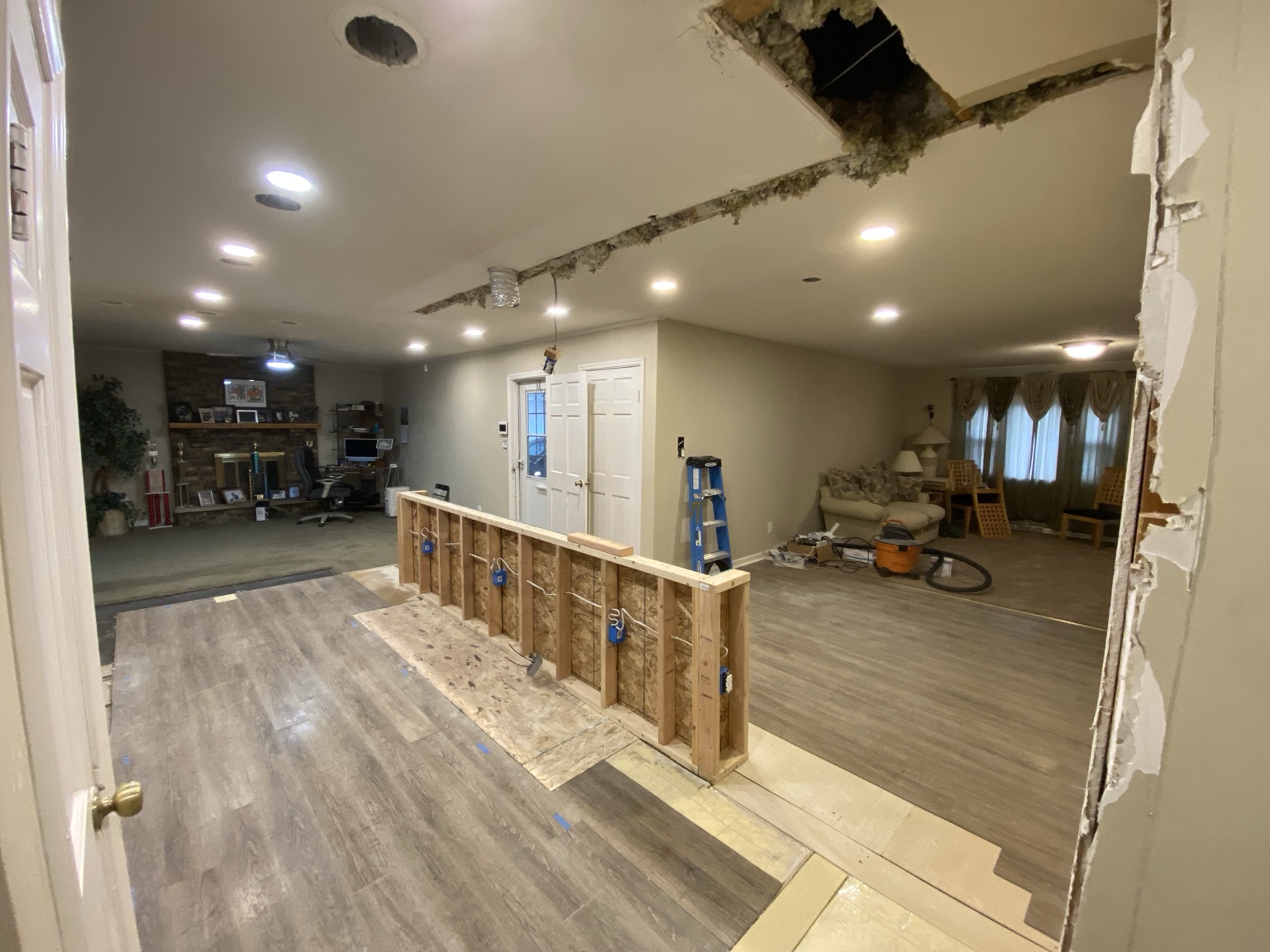 Kirkland kitchen structural renovation