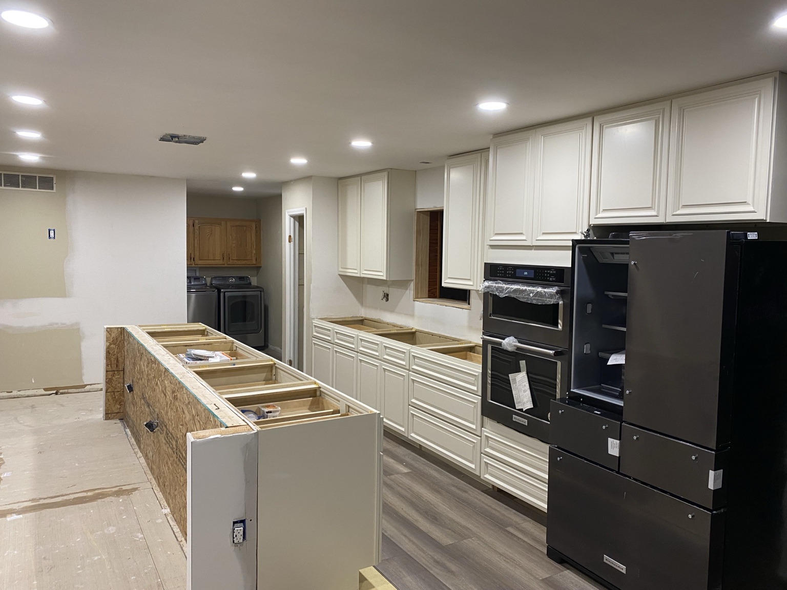 Kirkland kitchen cabinet installation