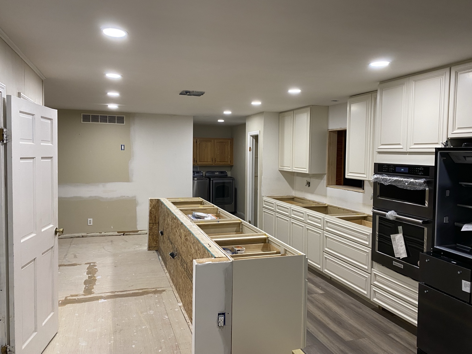 Kitchen cabinetry installation