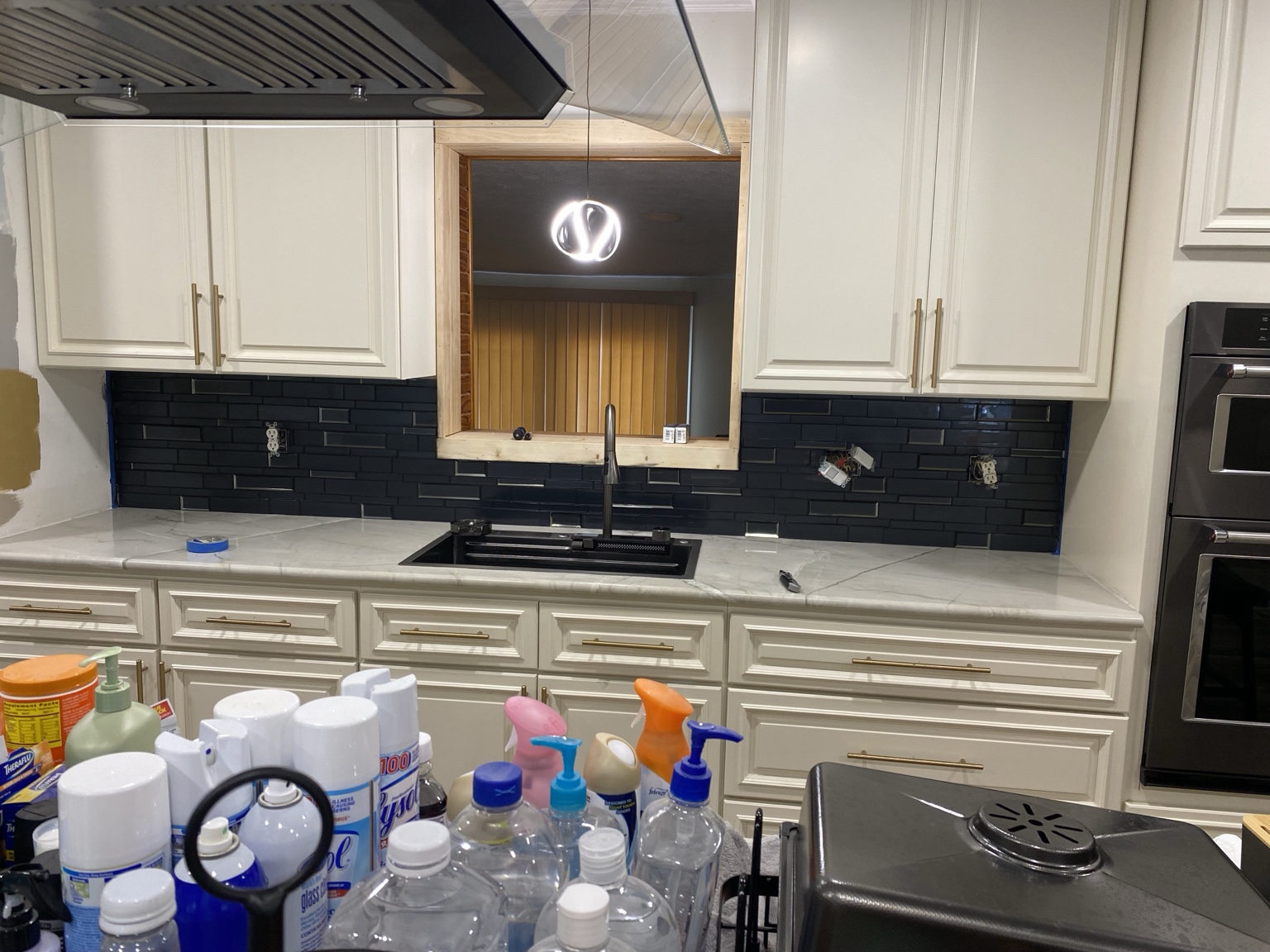 Completed renovation detail